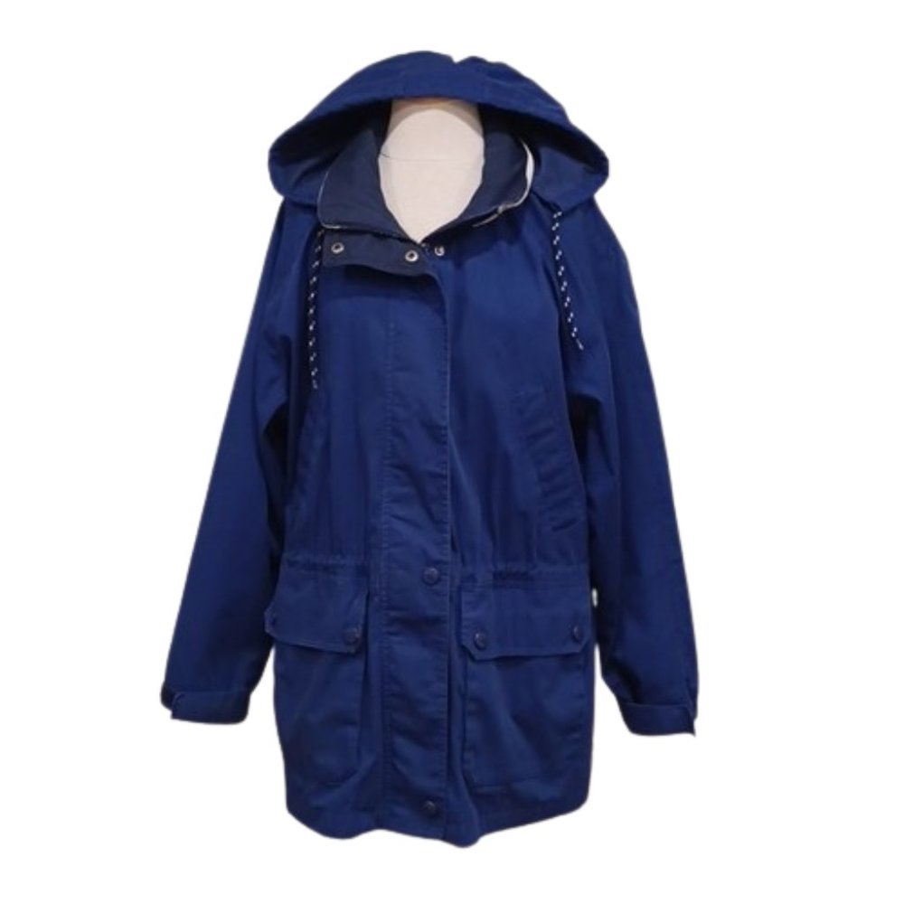 Pacific Trail by London Fog Hooded Utility Jacket- Sz. Lrg